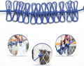Cloth Drying Rope with Hooks-(pack of 2)