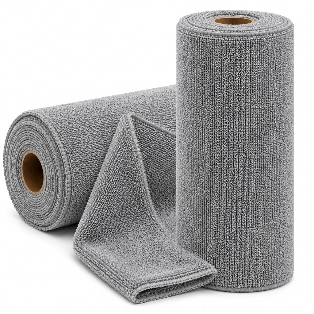 Microfiber Cleaning Cloth Roll