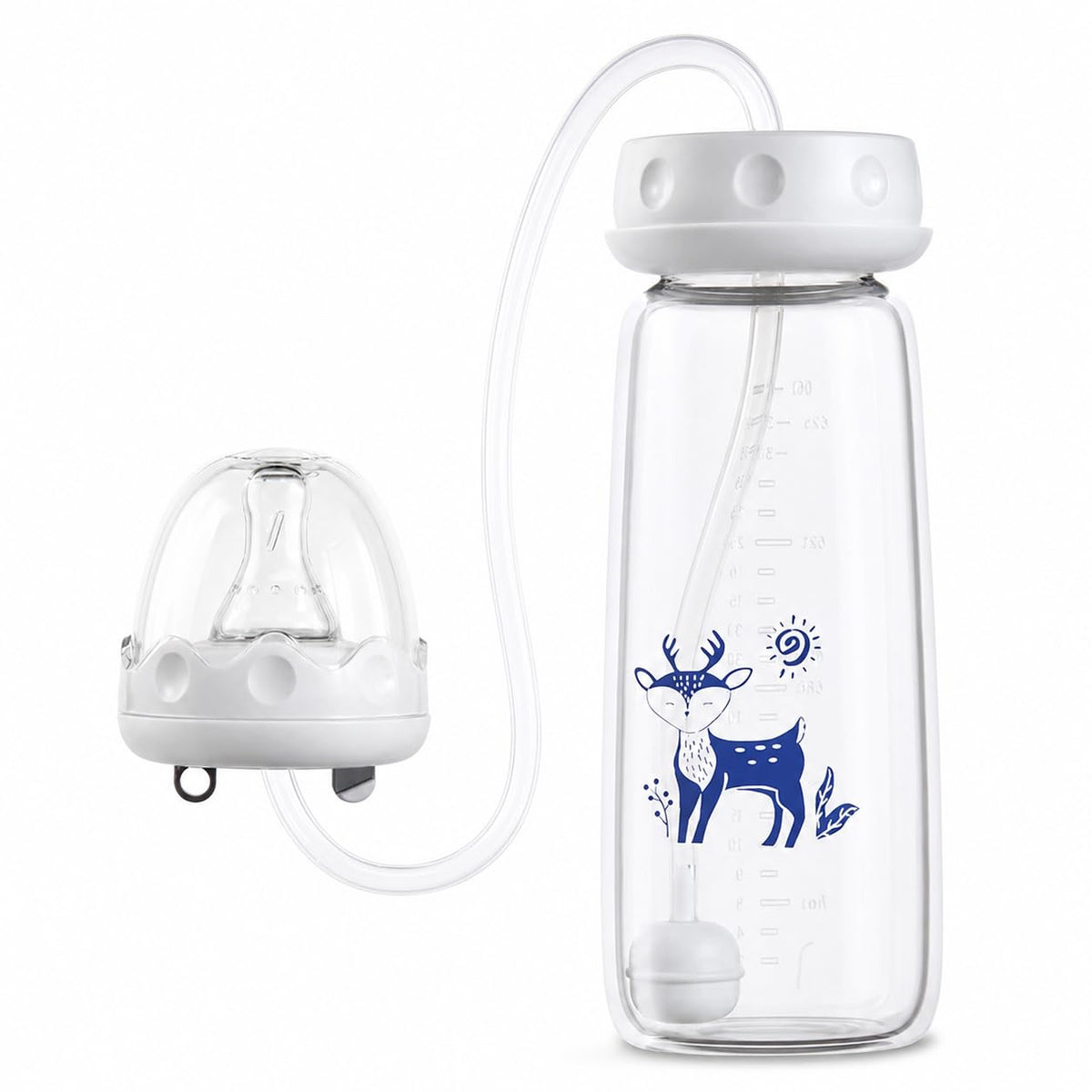 Baby Feeding Bottle with Weighted Straw (CL-110)