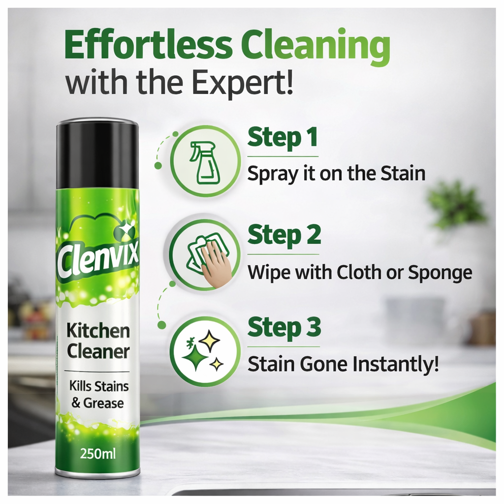 Clenvix Kitchen Cleaner