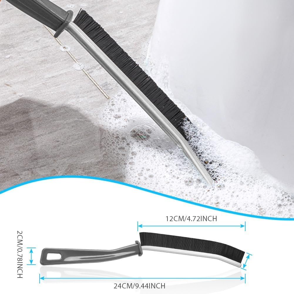 Hard Bristle Crevice Cleaning Brush-(packof2)