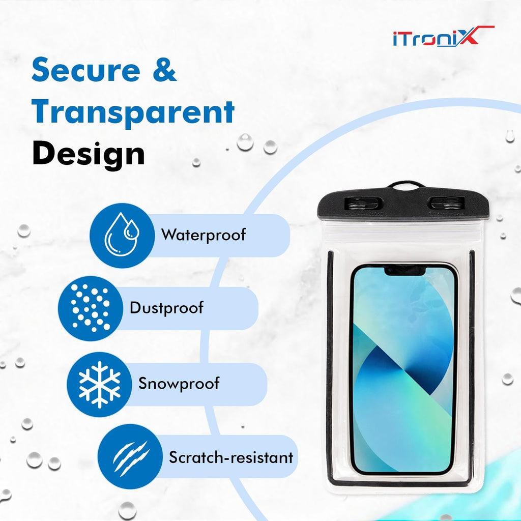 Waterproof Mobile Pouch Cover-Pack of 2 (CL-62)