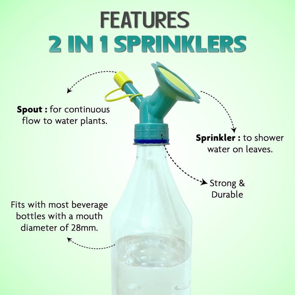 Garden Genie Dual Head Water Sprinkler for Plants (pack of 2)