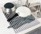 Multipurpose Roll-Up Dish Drying Rack  (CL-102)