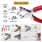Premium Snap Buttons Kit (CL-80)