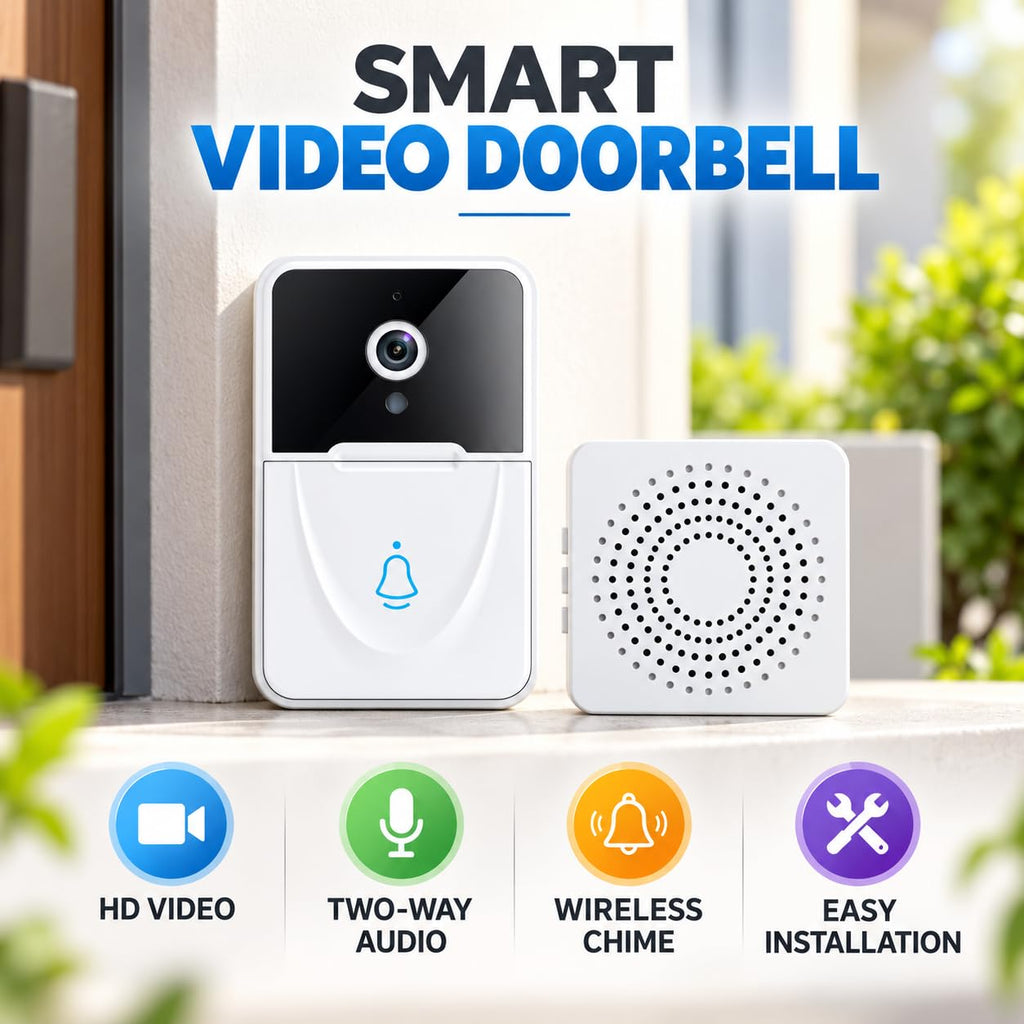 Wireless Video Doorbell Camera with WiFi (CL-112)