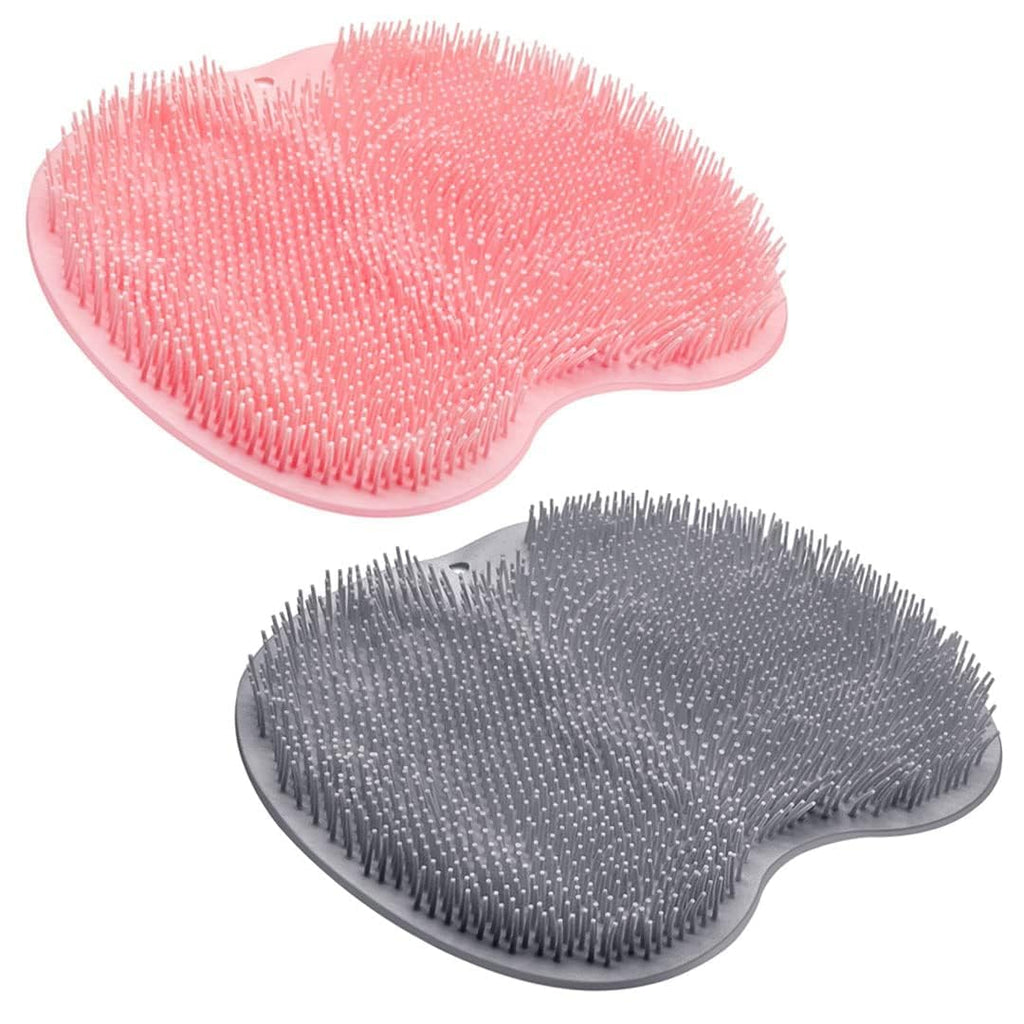 Silicone Shower Foot Scrubber Massage Mat for Bathroom