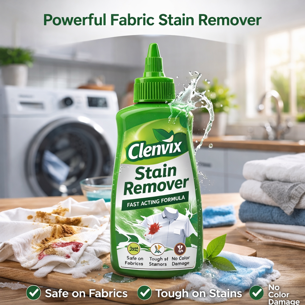 Clenvix Fabric Stain Remover – Buy 1 Get 1 Free