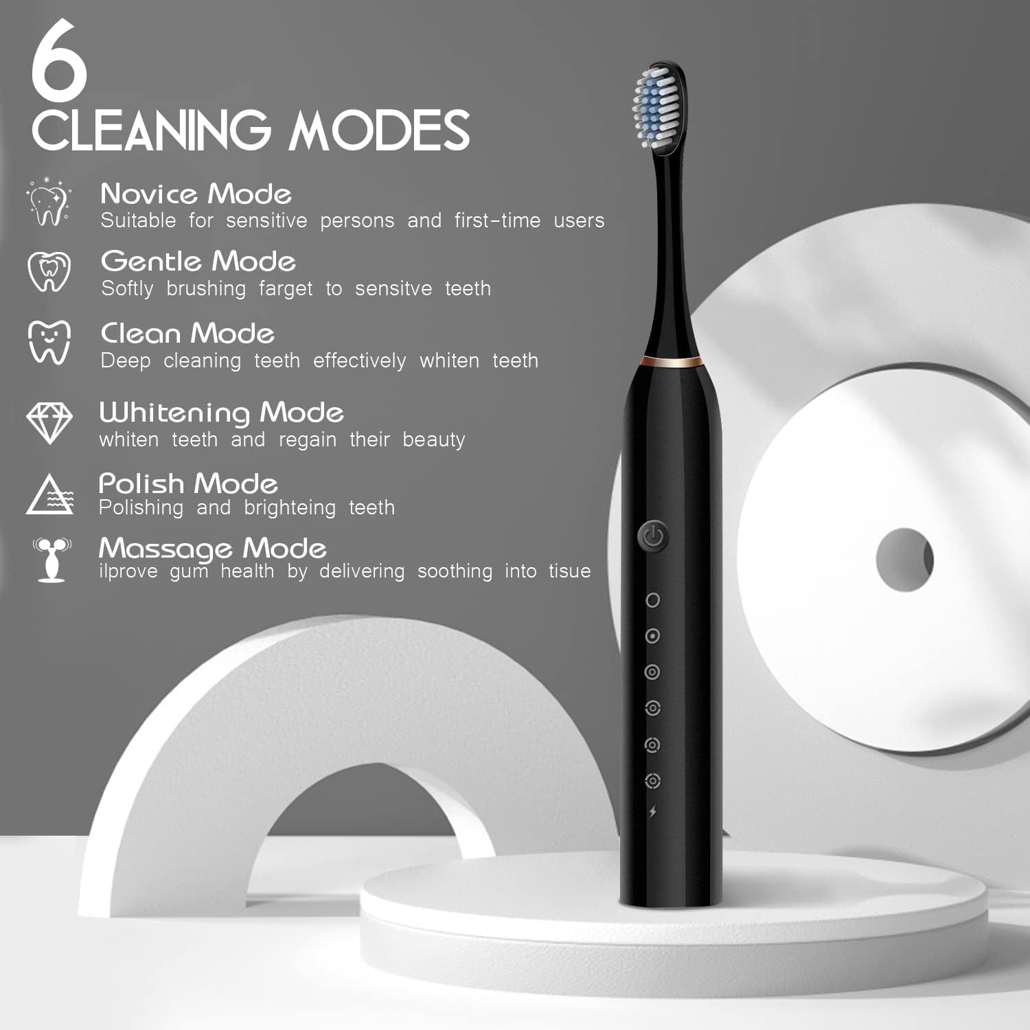 6-Modes Electric Toothbrush (CL-70)