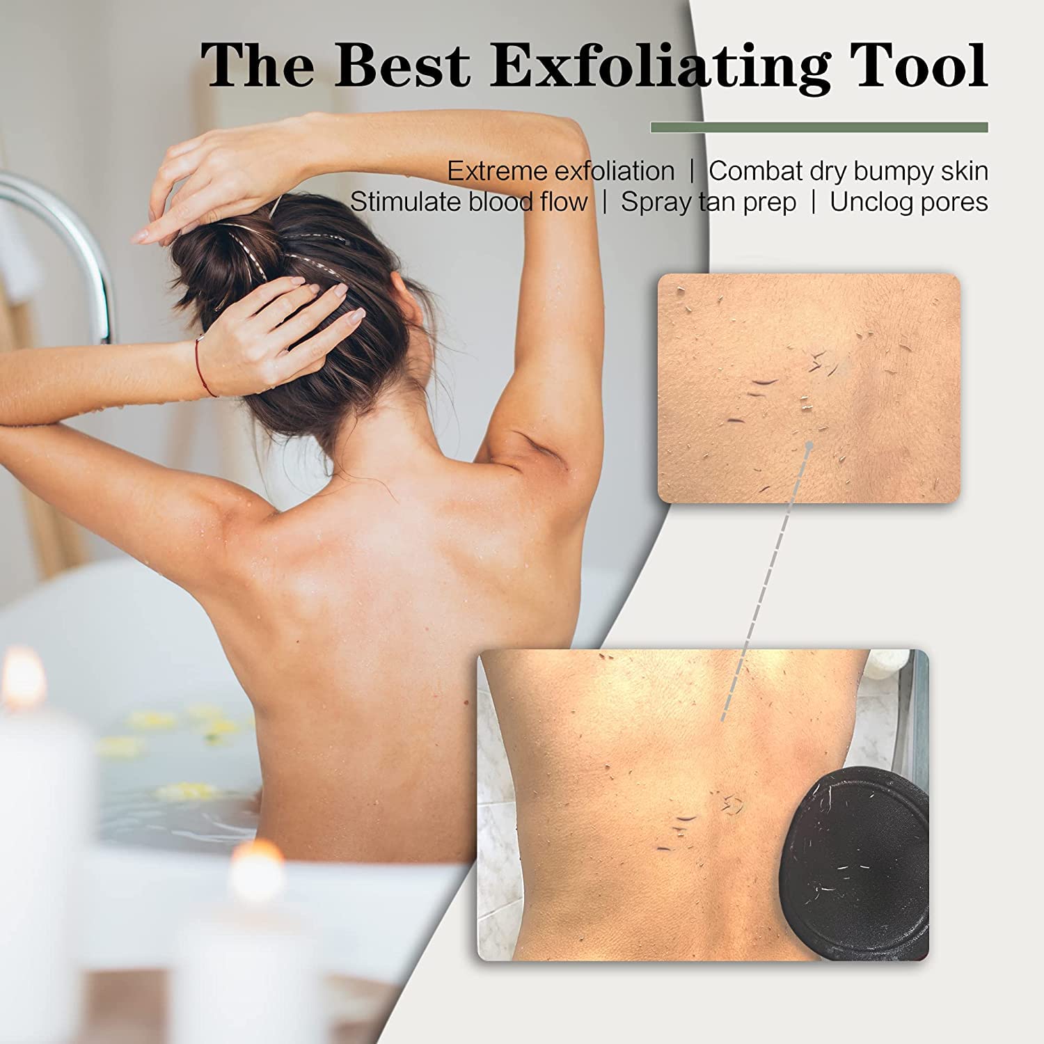 Exfoliator Gloves for Gentle Deep Cleansing-Pack of 2 (CL-61)