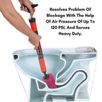 Household High-Pressure Toilet Plunger (CL-53)