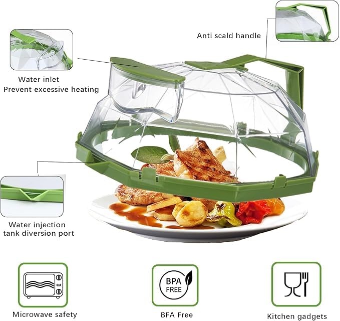 Microwave Splatter Cover for Food Guard (CL-73)