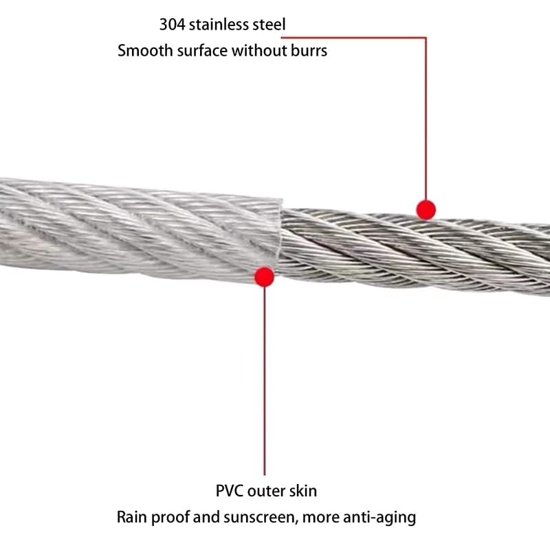 Stainless Steel Clothes Lines for Hanging Clothes (CL-64)