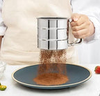 Flour Sifter/Atta Chhani Hand Press Design Stainless Steel