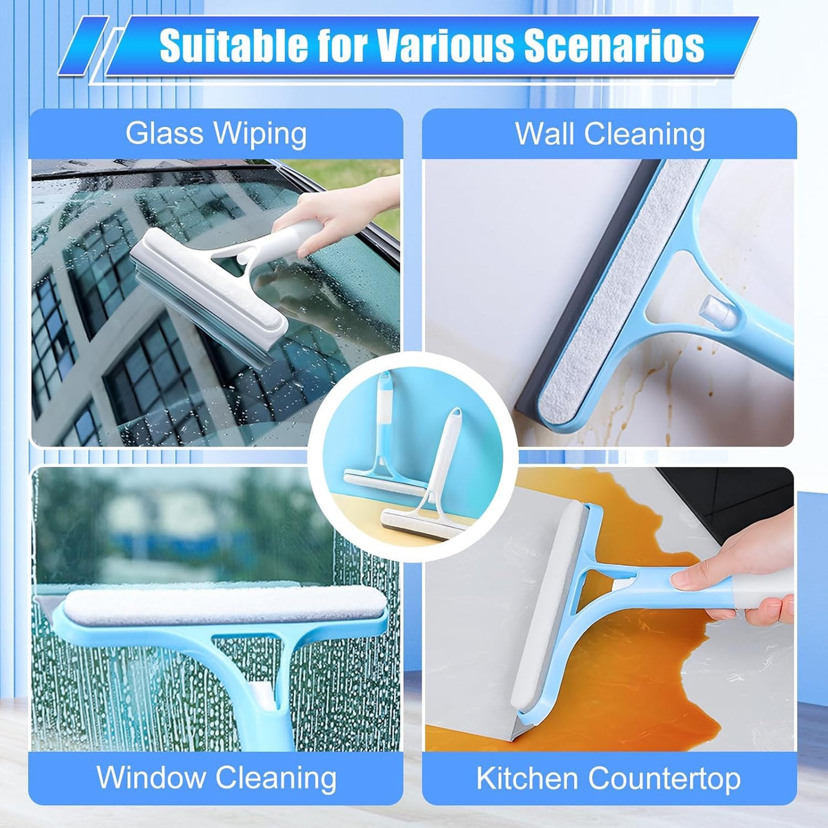 3 in 1 Window Cleaning Scraper (CL-106)