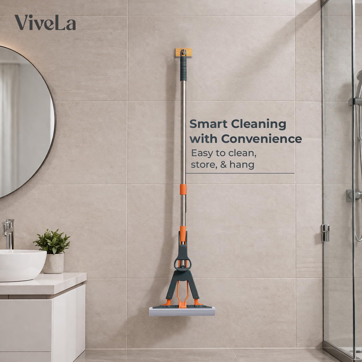 Sponge Mop for Floor Cleaning (CL-60)