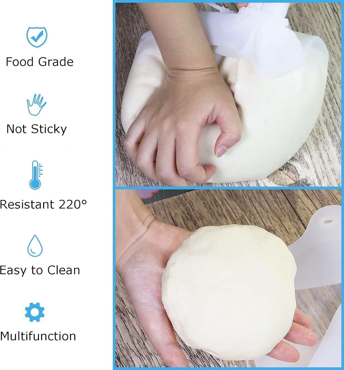 Silicon Atta Kneading Dough Maker Bag