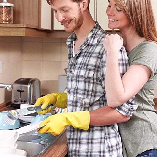 Decontamination Long Handle Cleaning Wok Brush Scrubber (CL-72)
