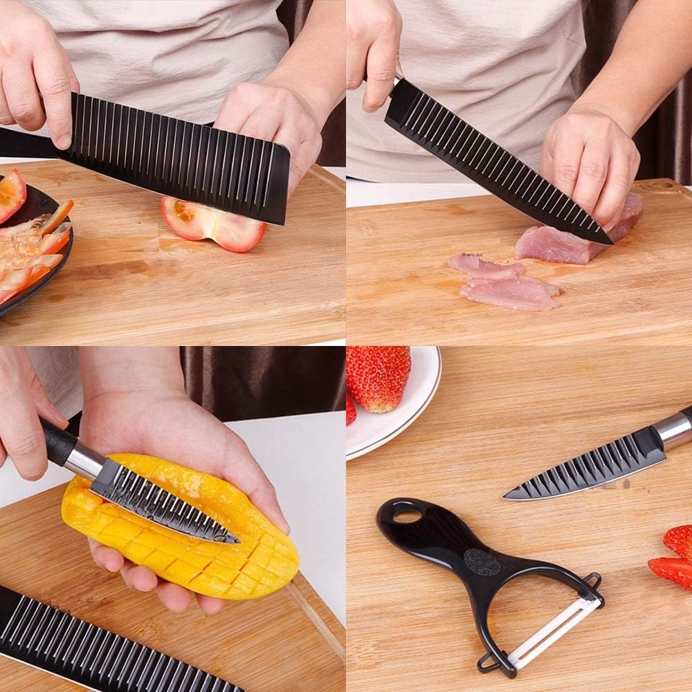 Kitchen Knife Non Stick Set 6 pcs (CL-68)