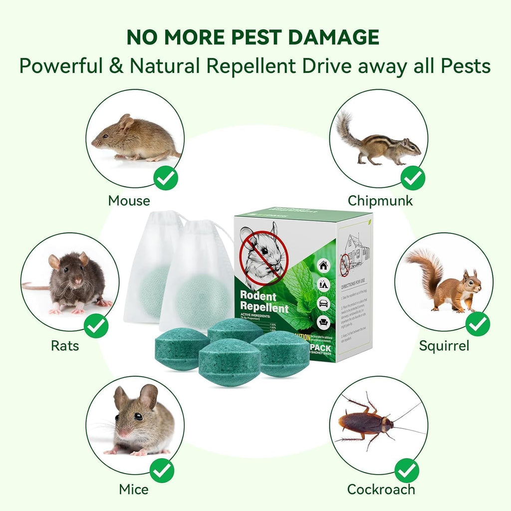 Rat Repellent for Car Home-(pack of 2)