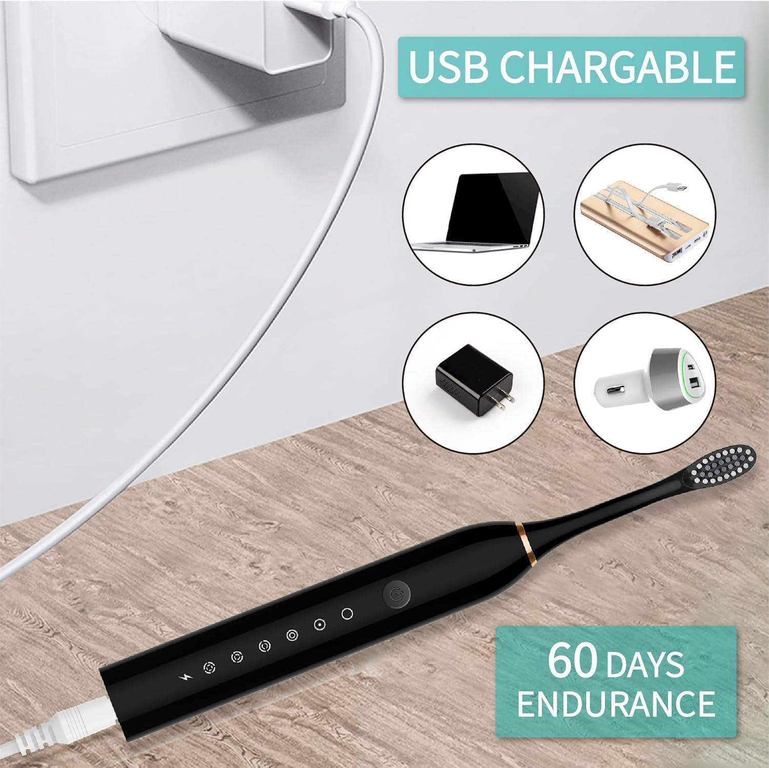 6-Modes Electric Toothbrush (CL-70)
