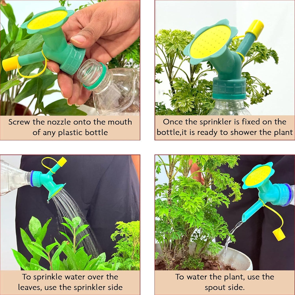 Garden Genie Dual Head Water Sprinkler for Plants (pack of 2)