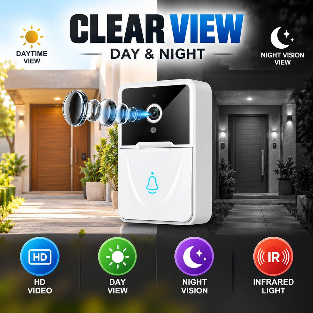 Wireless Video Doorbell Camera with WiFi (CL-112)