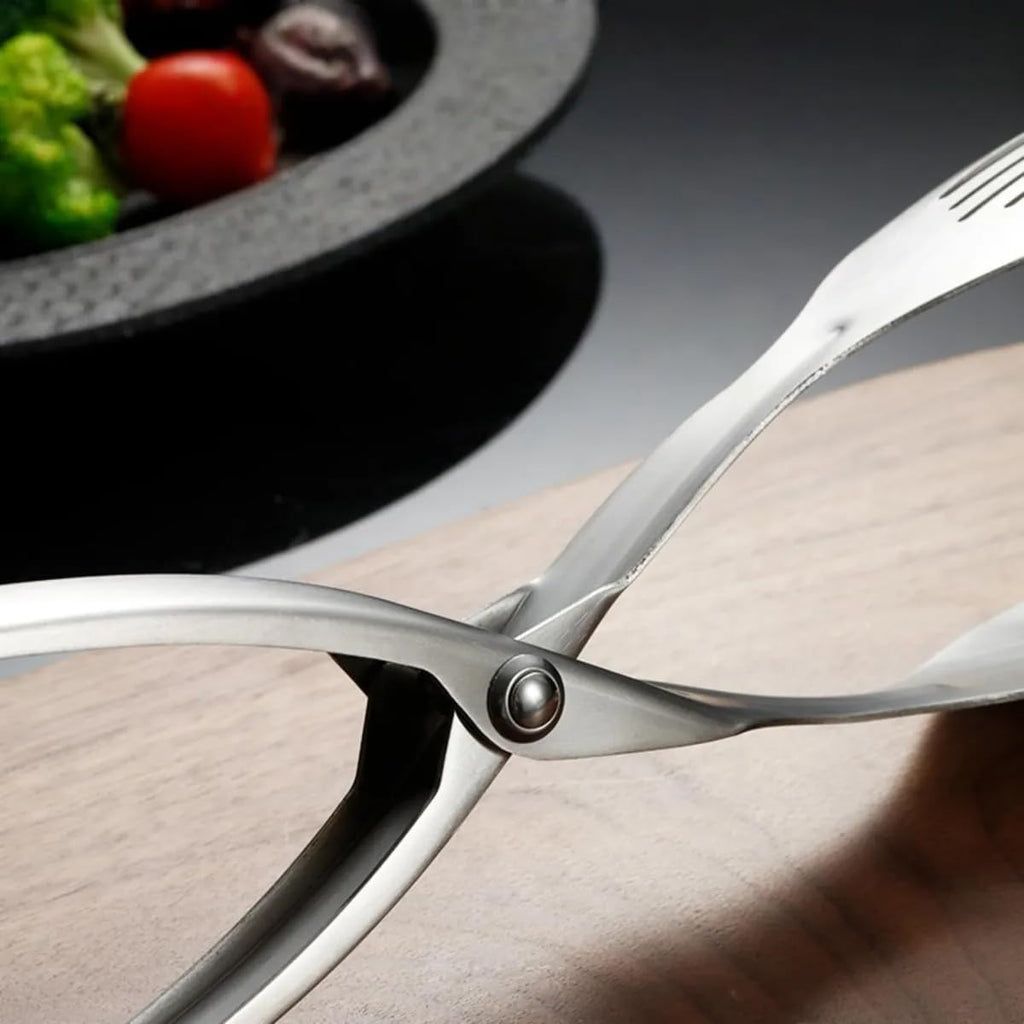 Multi-Purpose Stainless Steel Food Tong Clip