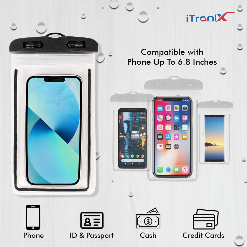 Waterproof Mobile Pouch Cover-Pack of 2 (CL-62)