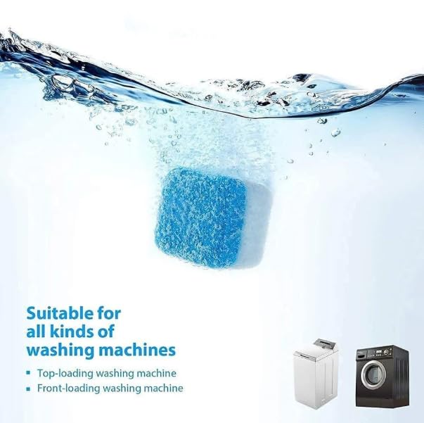 12 Washing Machine Cleaning Tablets Tub Drum Cleaner