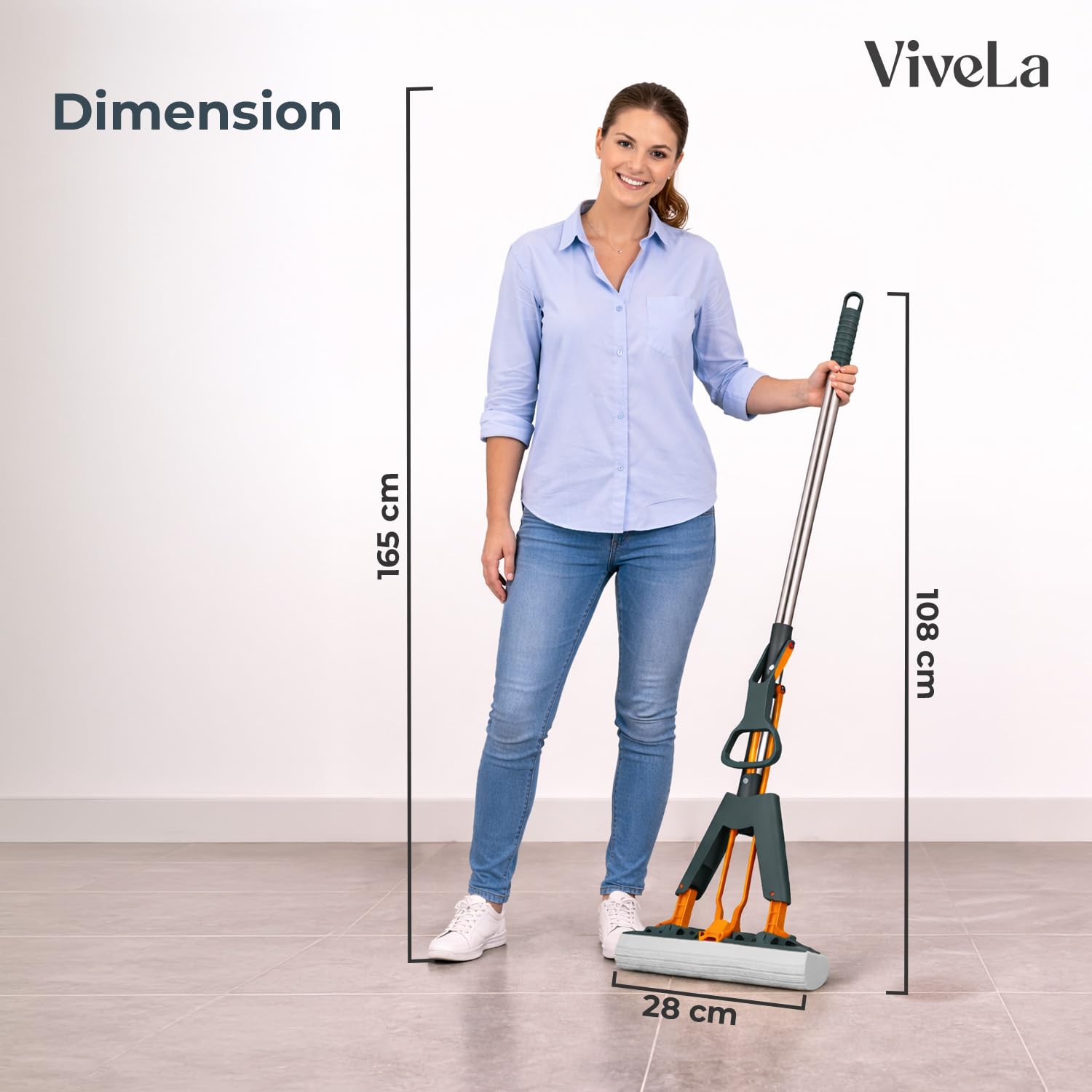 Sponge Mop for Floor Cleaning (CL-60)