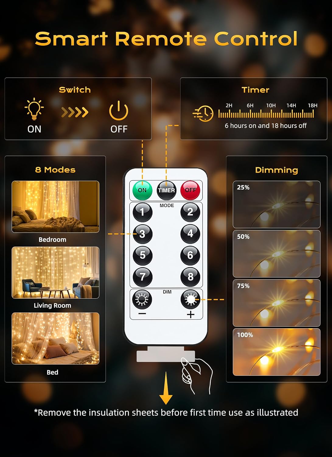 LED Curtain Lights (CL-116)
