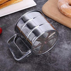 Flour Sifter/Atta Chhani Hand Press Design Stainless Steel