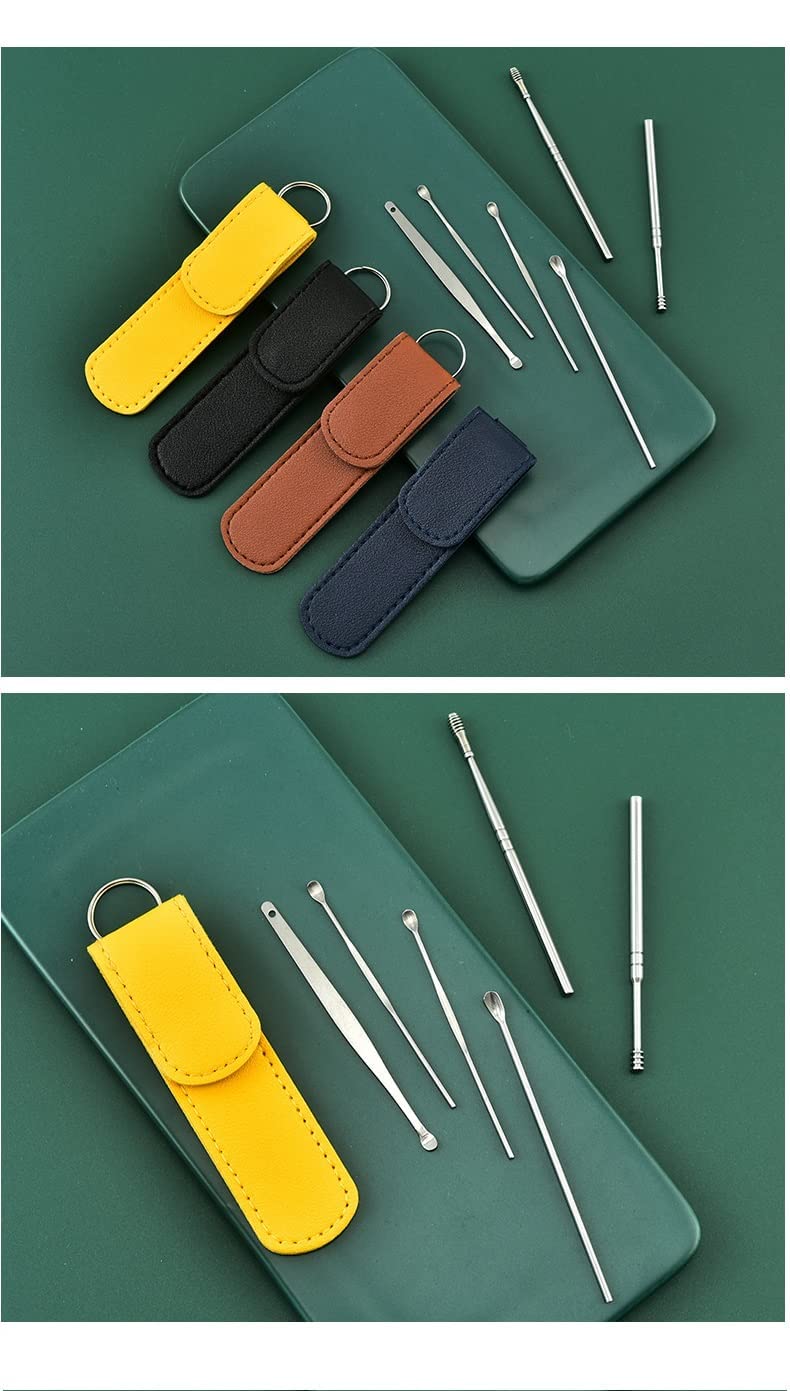 Ear Wax Cleaner Reusable Removal Kit (6 in 1 ) (CL-65)