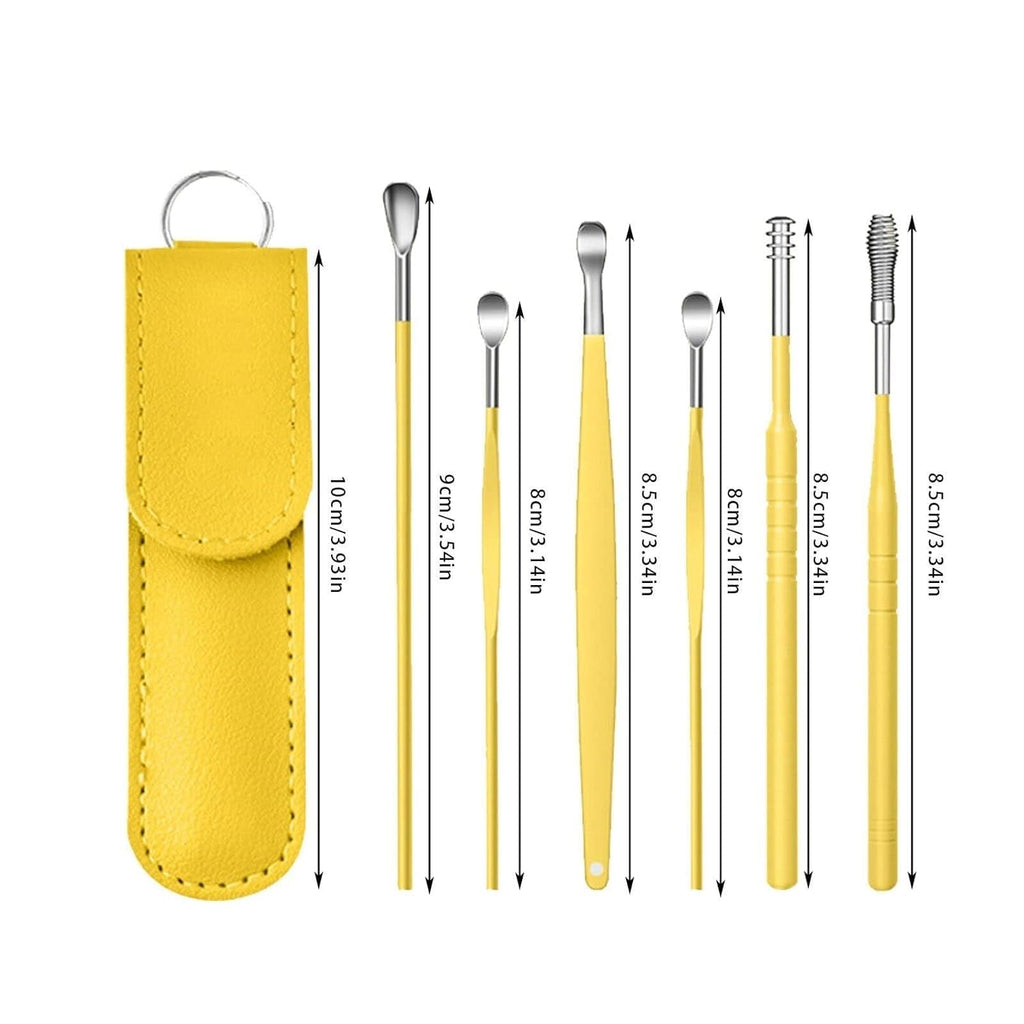 Ear Wax Cleaner Reusable Removal Kit (6 in 1 ) (CL-65)