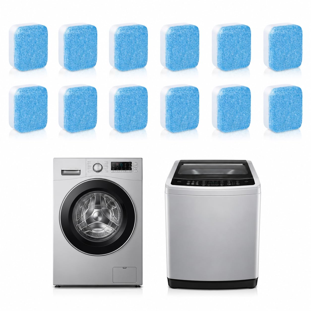 12 Washing Machine Cleaning Tablets Tub Drum Cleaner