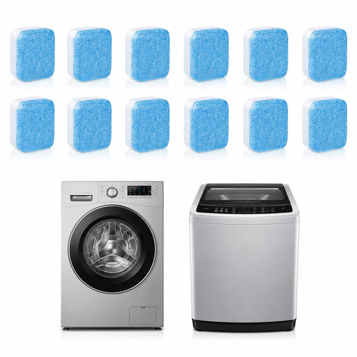 12 Washing Machine Cleaning Tablets Tub Drum Cleaner