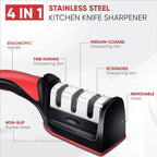 Knife Sharpener Tool with 3-Stage System (CL-87)
