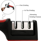 Knife Sharpener Tool with 3-Stage System (CL-87)