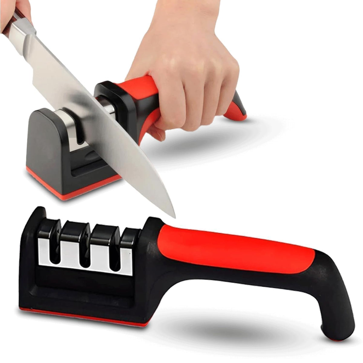 Knife Sharpener Tool with 3-Stage System (CL-87)