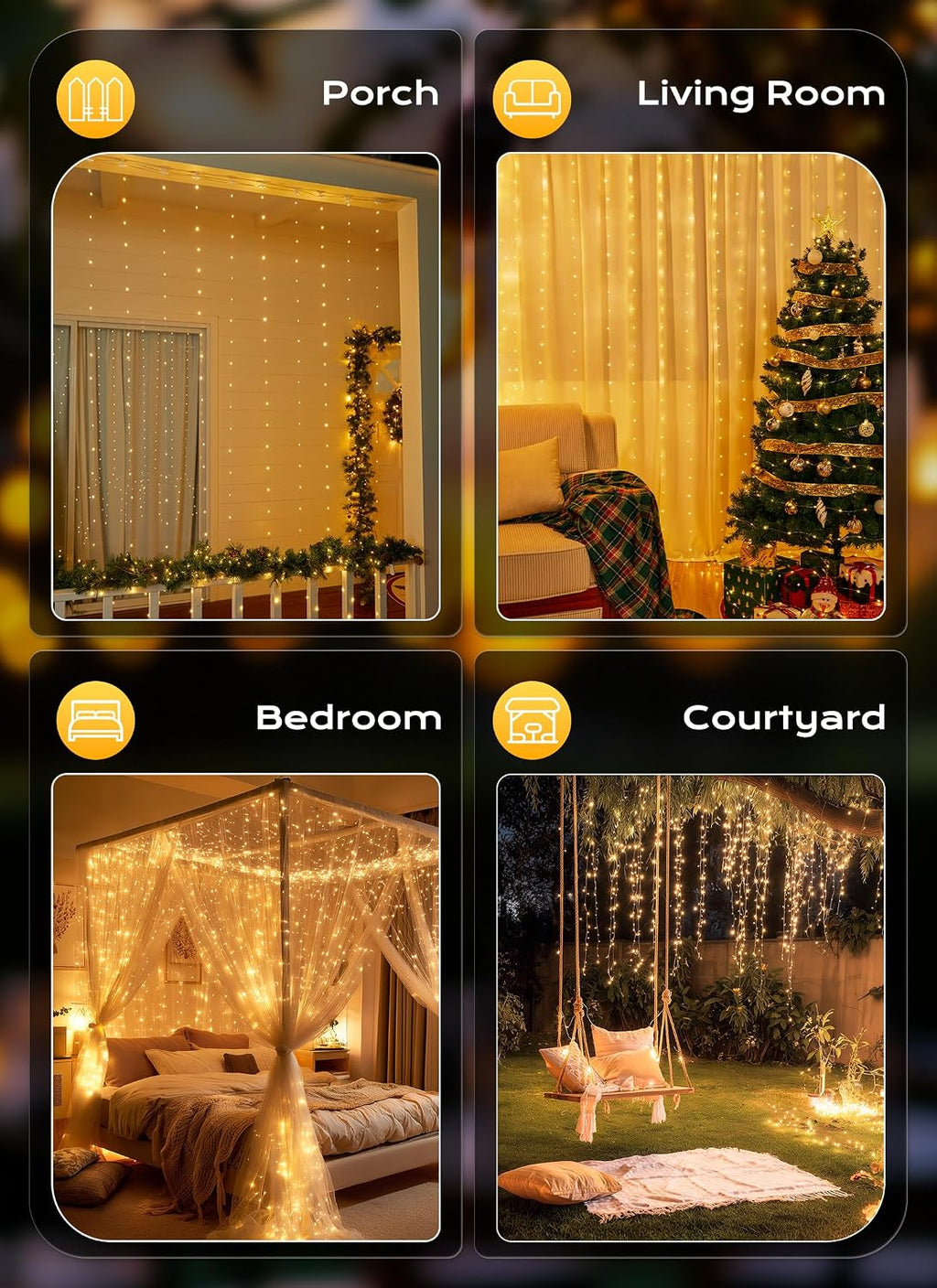 LED Curtain Lights (CL-116)