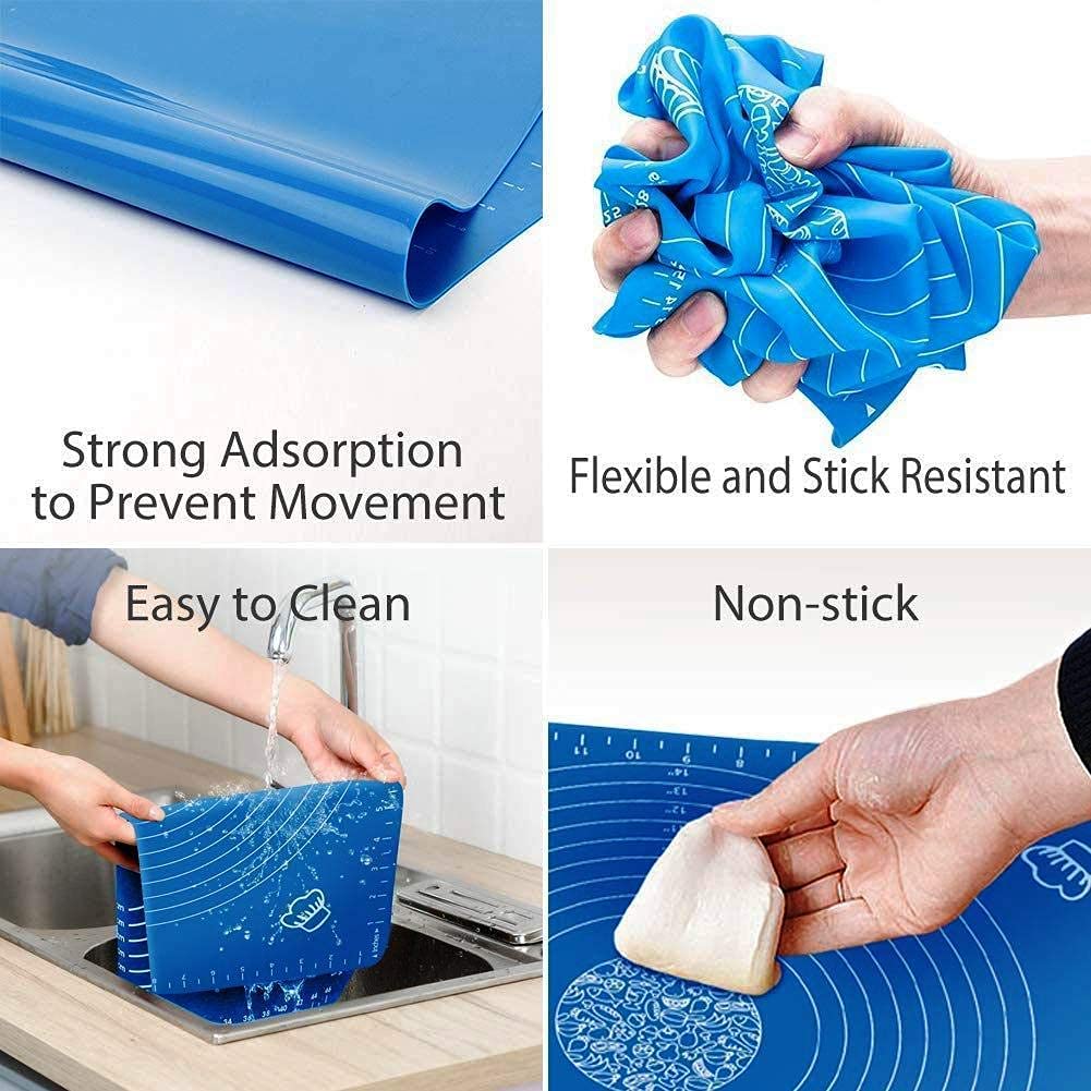 Non-Stick Silicone Dough Rolling Mat