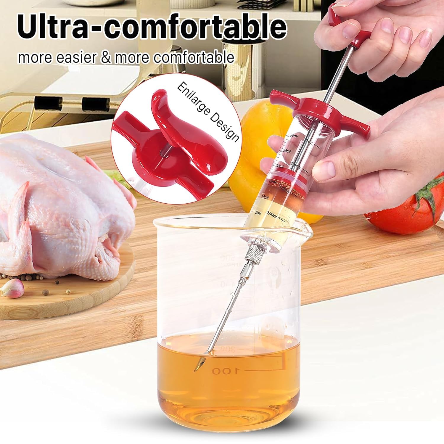Kitchen Injector for Meat