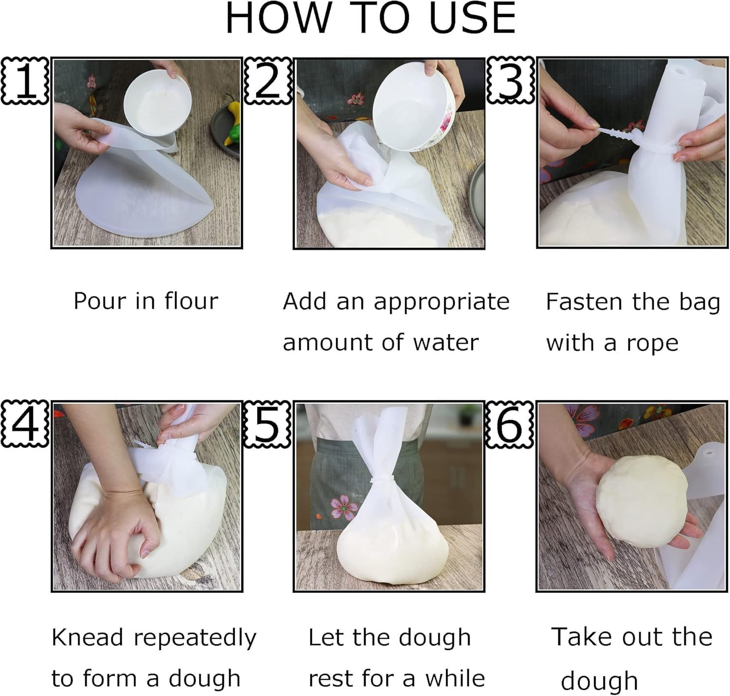 Silicon Atta Kneading Dough Maker Bag