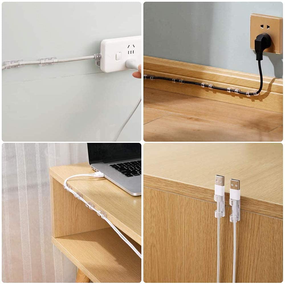 Wire Organizer Cable Management Clip-(Pack of 16)