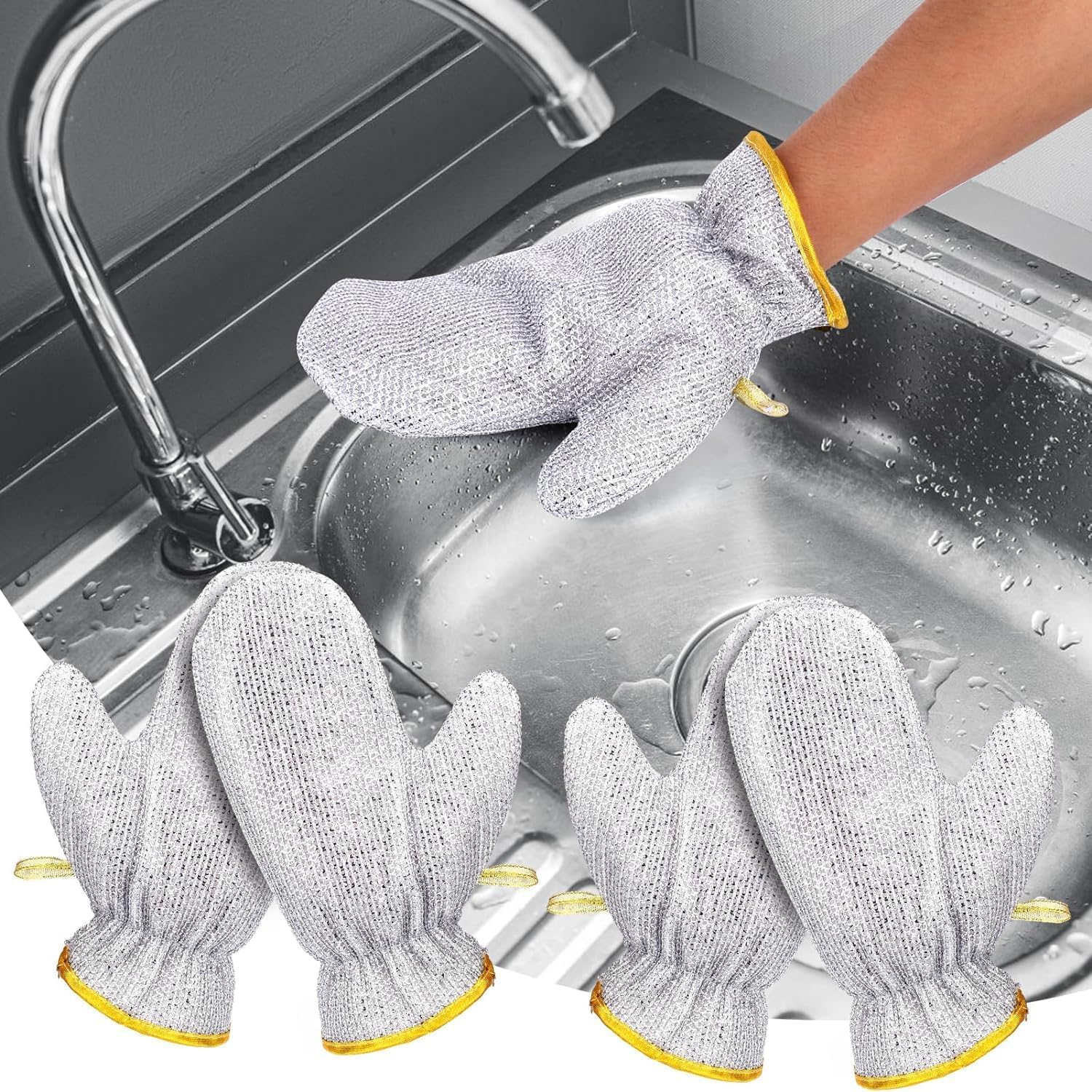 Dishwashing Gloves Household Cleaning Tool