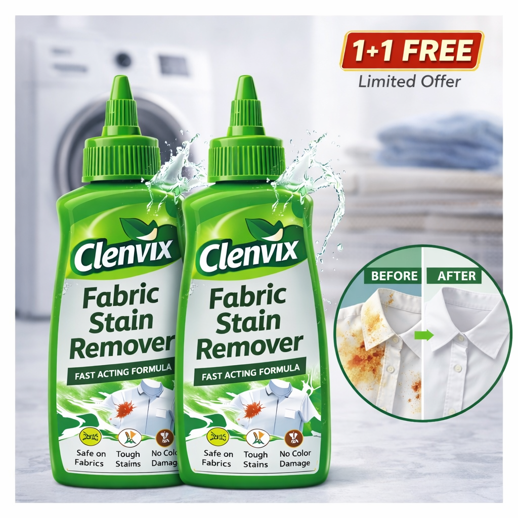 Clenvix Fabric Stain Remover – Buy 1 Get 1 Free