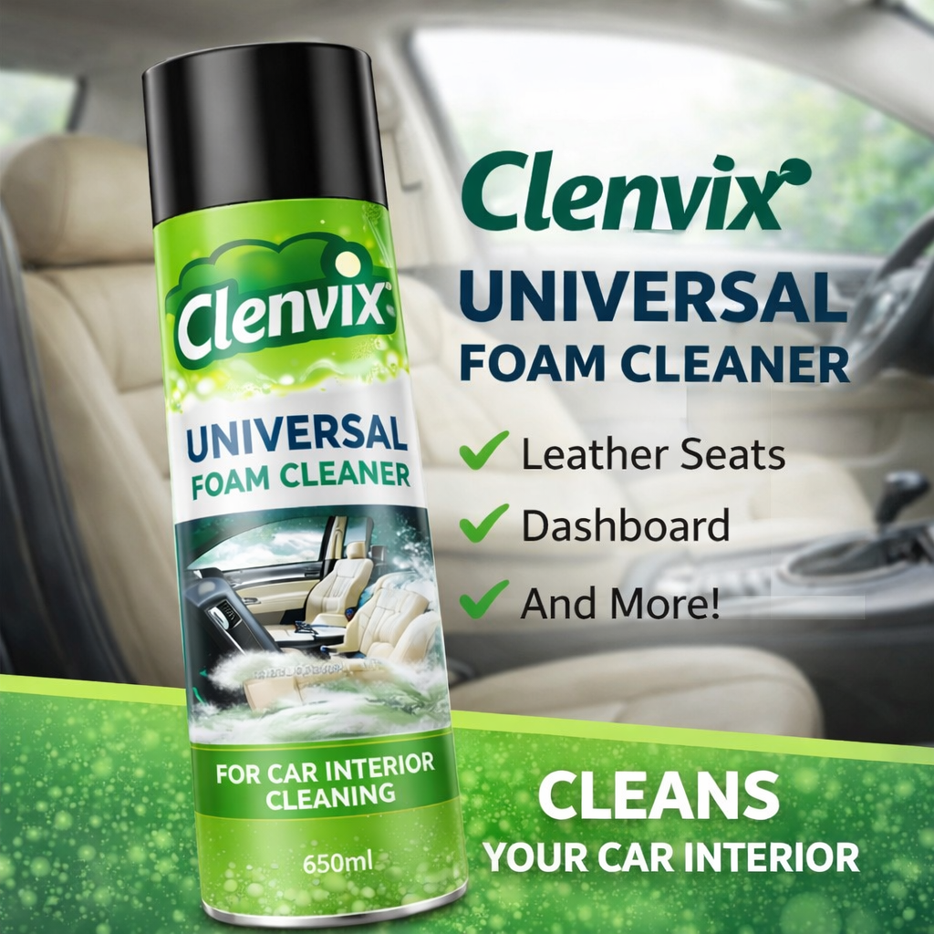Car Interior Foam Cleaner